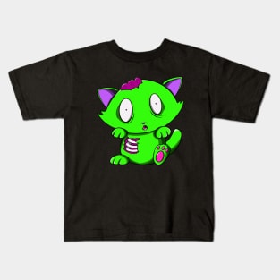 Zombie kitty Kids T-Shirt